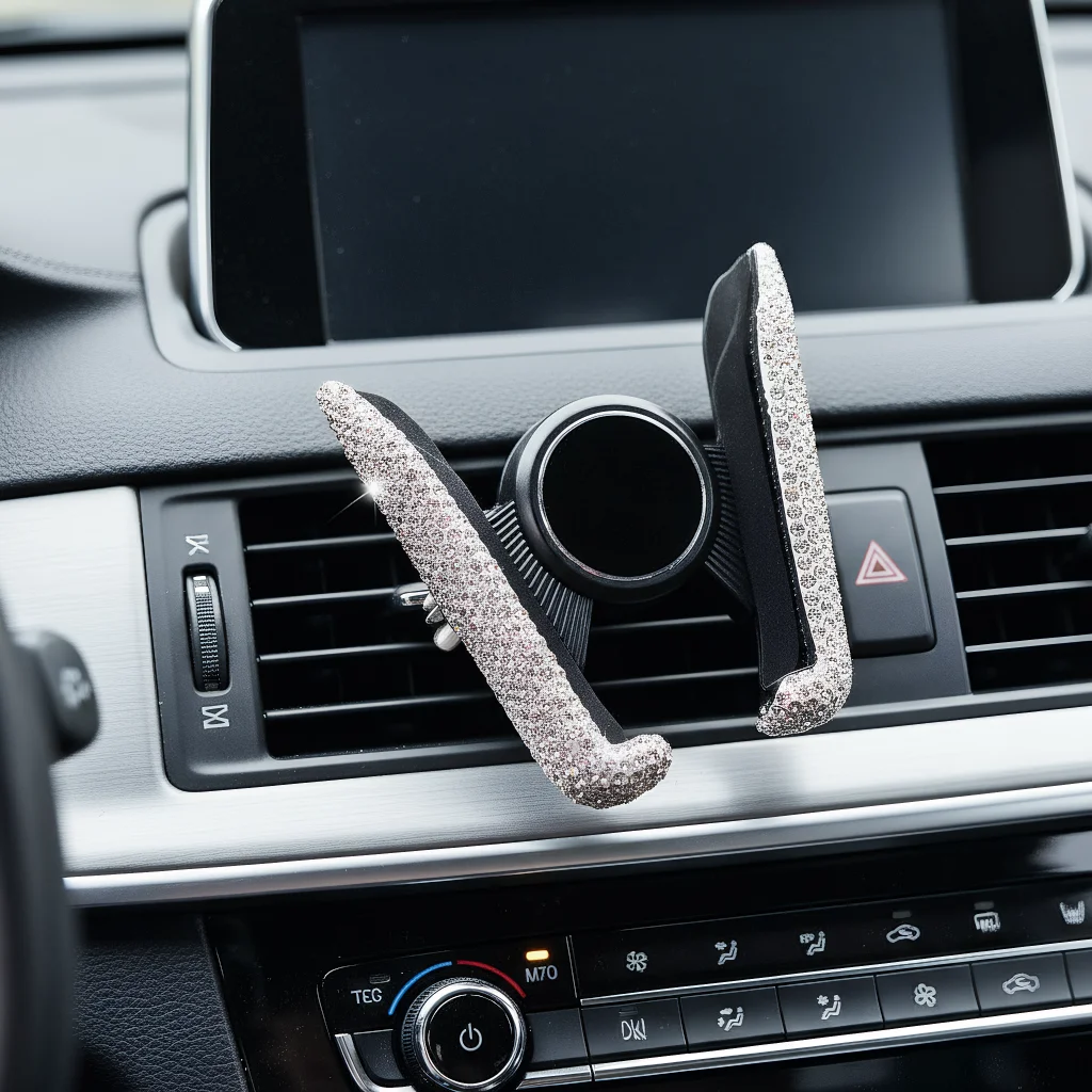 Автомобильное крепление для телефона Sparkle — 360° ° Вращающийся гравитационный вентиляционный зажим с противоскользящей накладкой
Автомобильное крепление для телефона Sparkle — 360° ° Вращающийся гравитационный вентиляционный зажим с противоскользящей накладкой