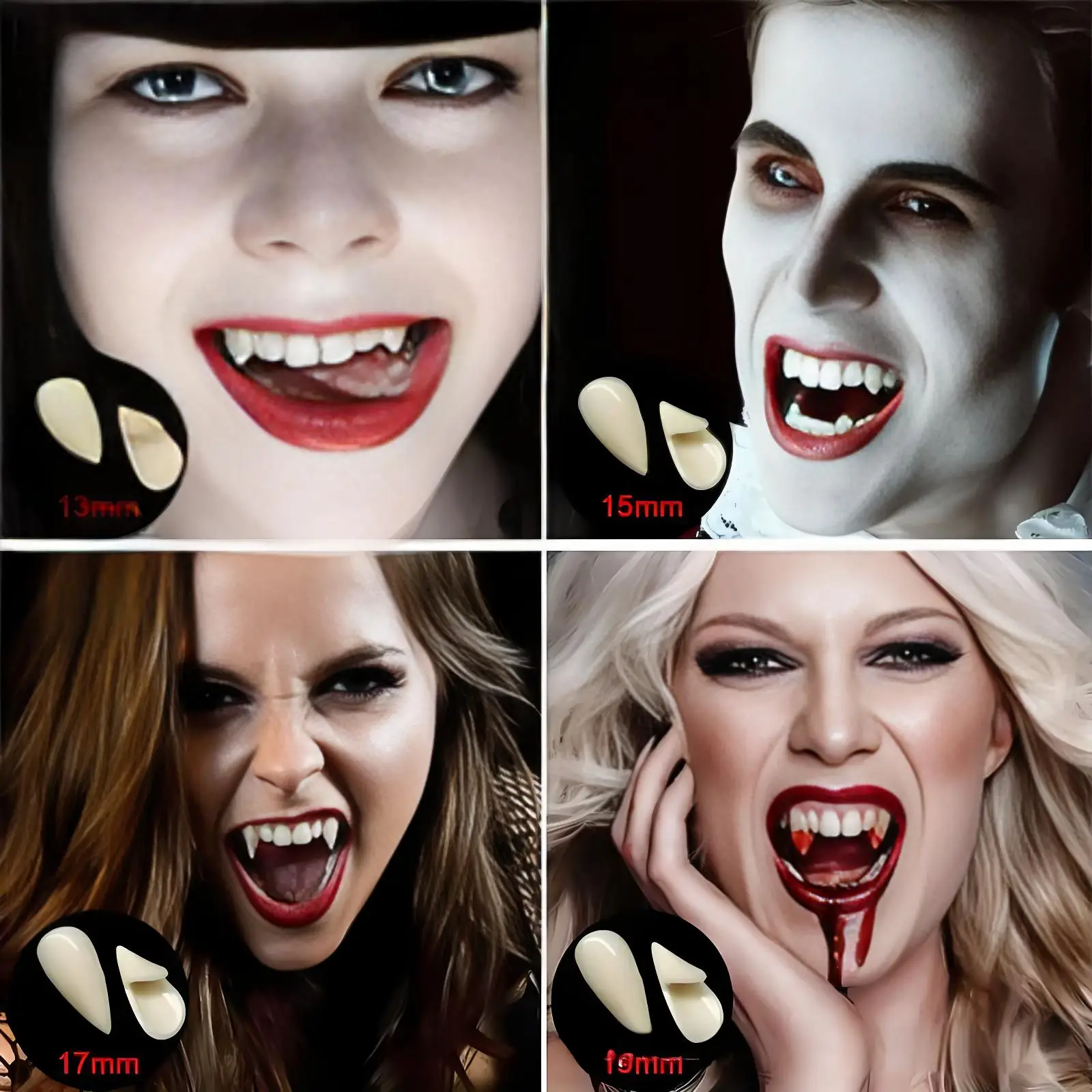Halloween Decoration Vampire Teeth Fangs Dentures Props Halloween Cosplay Props False Fangs With Solid Glue Halloween Gift 2026
Halloween Decoration Vampire Teeth Fangs Dentures Props Halloween Cosplay Props False Fangs With Solid Glue Halloween Gift 2026