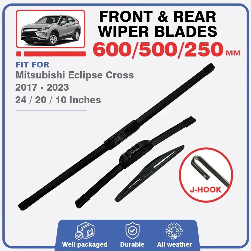 Front Rear Wiper Blades For Mitsubishi Eclipse Cross GK GL YA 2017 - 2023 Windscreen 2018 2019 2020 2021 2022 Car Accessories
Front Rear Wiper Blades For Mitsubishi Eclipse Cross GK GL YA 2017 - 2023 Windscreen 2018 2019 2020 2021 2022 Car Accessories