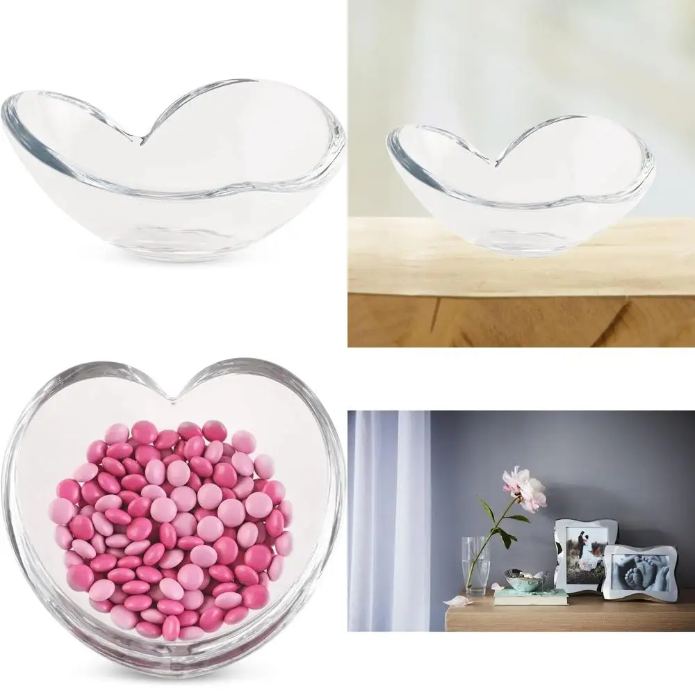 Большая стеклянная чаша в форме сердца - Коллекция сервировочных изделий | Идеально подходит для Дня святого Валентина и Дня матери. | Дизайн: Шон О'Хара
Большая стеклянная чаша в форме сердца - Коллекция сервировочных изделий | Идеально подходит для Дня святого Валентина и Дня матери. | Дизайн: Шон О'Хара