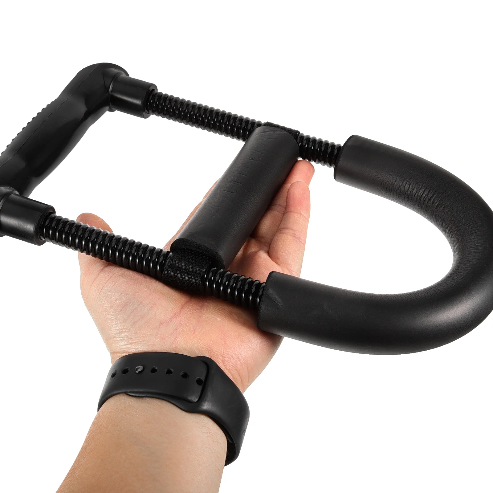 1pc Strength Trainer Power Wrist Device High-Density Exercise Arm Wrist Equipment Forearm Fitness Exerciser For Grip Strength
1pc Strength Trainer Power Wrist Device High-Density Exercise Arm Wrist Equipment Forearm Fitness Exerciser For Grip Strength