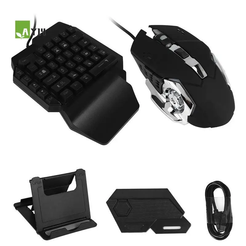 AY14 -Gamepad Mobile For PUBG Controller Gaming Keyboard Mouse Converter Bluetooth For IOS Android Game Adapter
AY14 -Gamepad Mobile For PUBG Controller Gaming Keyboard Mouse Converter Bluetooth For IOS Android Game Adapter