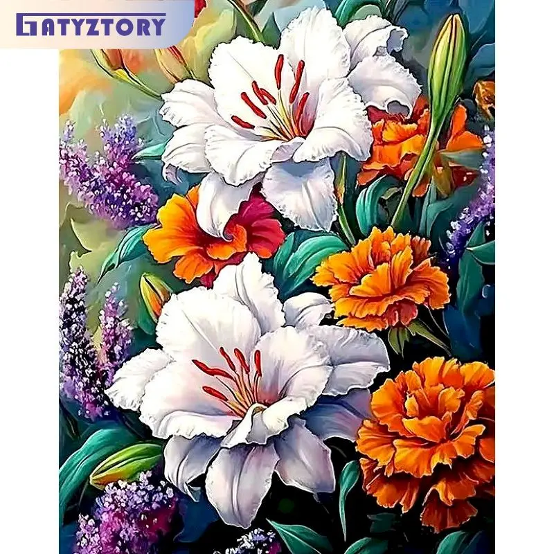 GATYZTORY Flower Paint By Numbers Picture Drawing By Numbers Flower 40x50cm Handmade Diy Making Kits
GATYZTORY Flower Paint By Numbers Picture Drawing By Numbers Flower 40x50cm Handmade Diy Making Kits