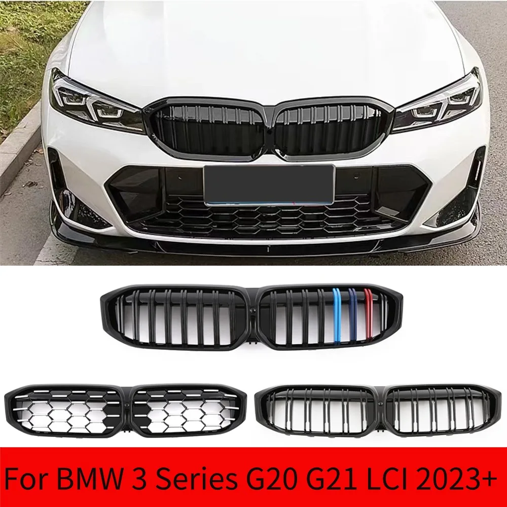 For BMW 3 Series G20 G21 LCI 2023 Front Grill Kidney Grille 330i 320d M340i and M Sport xDrive Diamond Grid Tuning Accessories
For BMW 3 Series G20 G21 LCI 2023 Front Grill Kidney Grille 330i 320d M340i and M Sport xDrive Diamond Grid Tuning Accessories