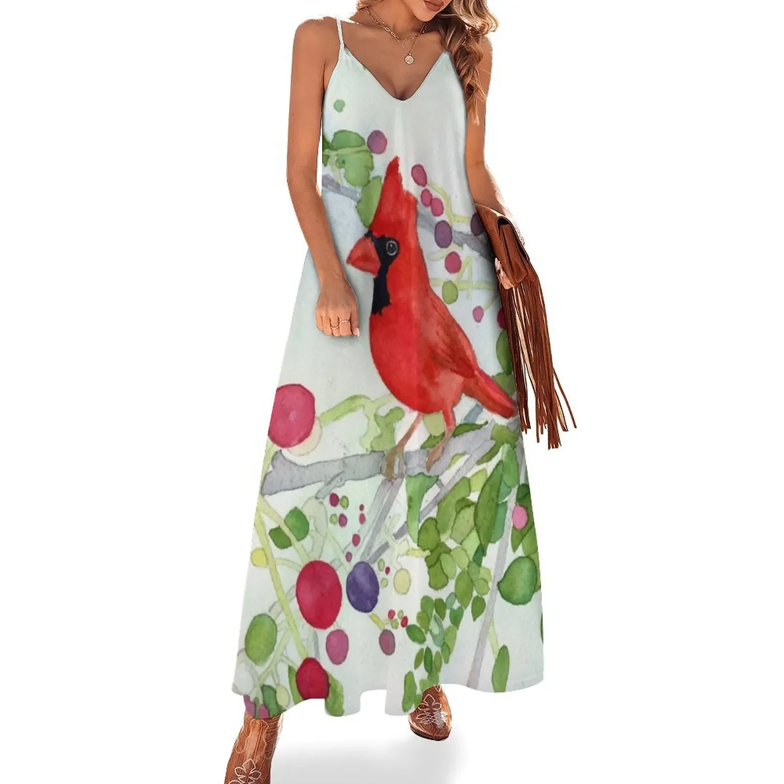 Summer Cardinal Sleeveless Dress clothes for woman Party dresses for women wedding dresses for woman long sleeve dresses
Summer Cardinal Sleeveless Dress clothes for woman Party dresses for women wedding dresses for woman long sleeve dresses