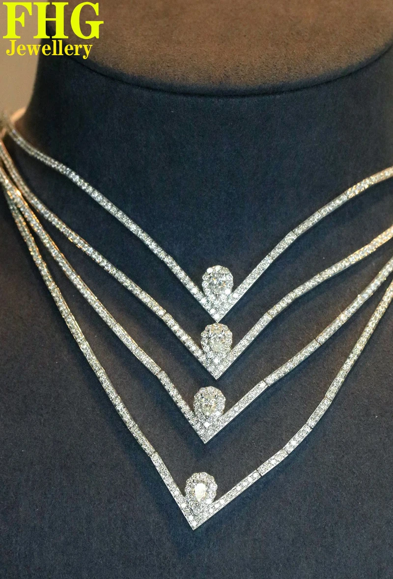 Natural diamond 3.3Ct 18K White Gold Necklace Real Natural Diamond Pendant Women Luxury Engagement Luxury Necklace
Natural diamond 3.3Ct 18K White Gold Necklace Real Natural Diamond Pendant Women Luxury Engagement Luxury Necklace