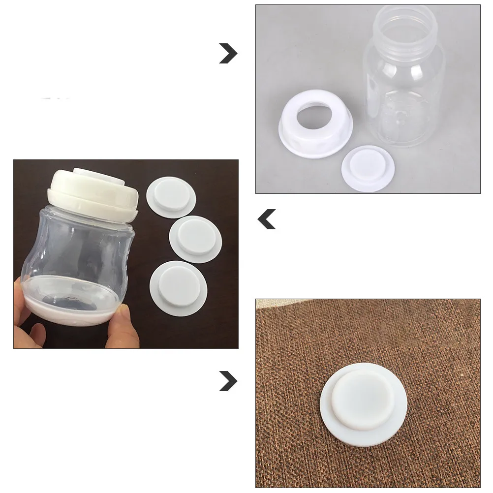 10Pcs Silicone Milk Storage Bottle Gasket Soft Flexible Leak-Proof Seal Ring for Feeding Bottle Caps Safe Hygienic Seal Washer
10Pcs Silicone Milk Storage Bottle Gasket Soft Flexible Leak-Proof Seal Ring for Feeding Bottle Caps Safe Hygienic Seal Washer