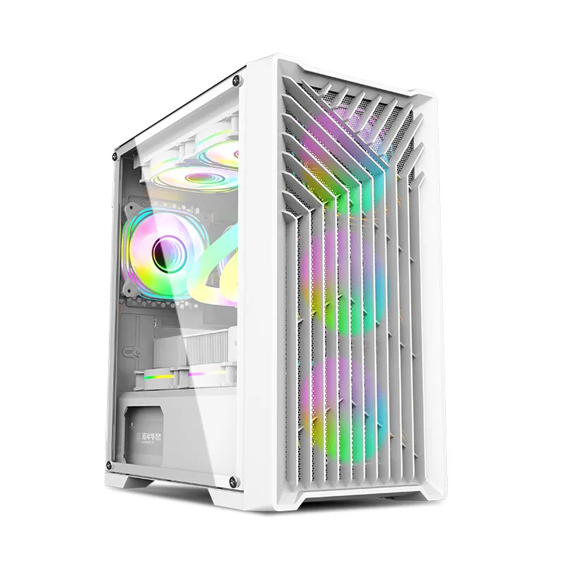 WJCOOLMAN Organ Black Computer Case Desktop MATX Small PC Case Glass Side Transparent Supports 240 Water Cooling USB3.0 Power
WJCOOLMAN Organ Black Computer Case Desktop MATX Small PC Case Glass Side Transparent Supports 240 Water Cooling USB3.0 Power