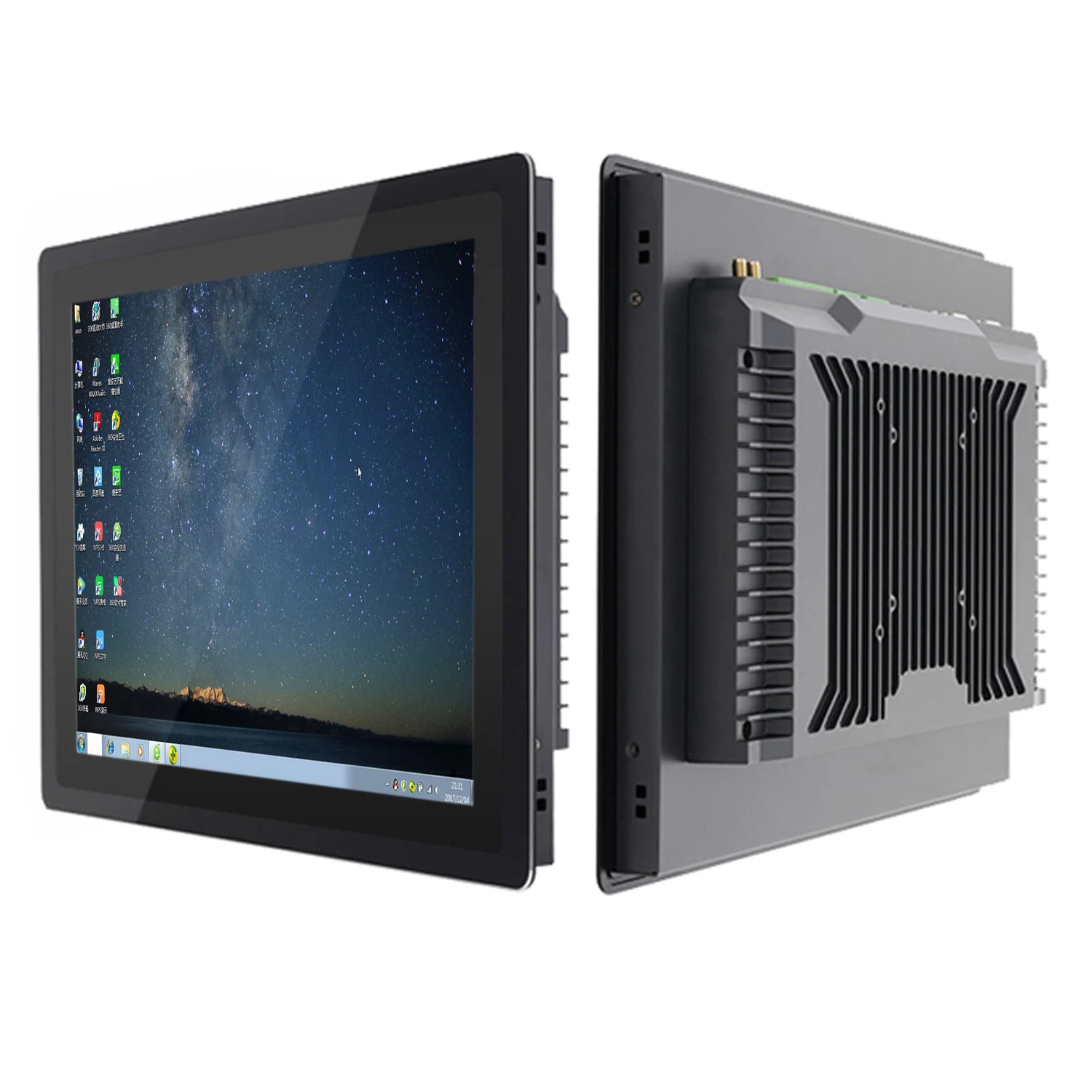 18.5 Inch industrial tablet computer all-in-one pc panel with capacitive touch screen built-in wifi RS232 com Win10 Pro 1366x768
18.5 Inch industrial tablet computer all-in-one pc panel with capacitive touch screen built-in wifi RS232 com Win10 Pro 1366x768