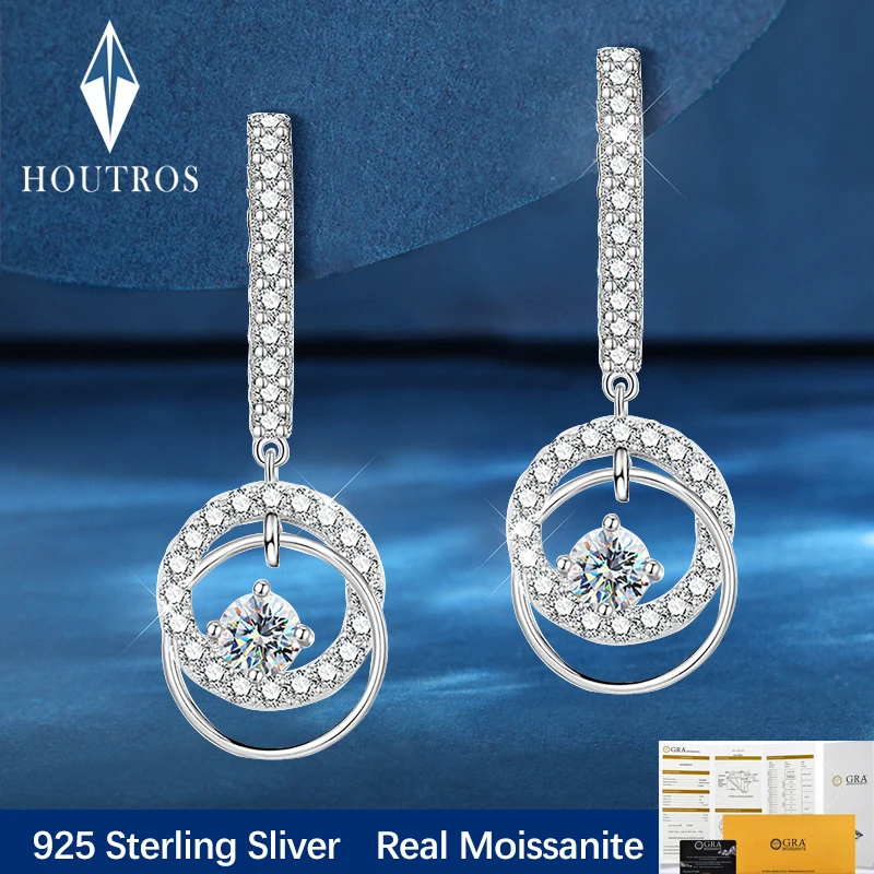 Серьги-подвески Houtros из двух колец с муассанитом для женщин, серебро 925 пробы Подвесные серьги под бриллиант, ювелирные изделия для свадебной вечеринки
Серьги-подвески Houtros из двух колец с муассанитом для женщин, серебро 925 пробы Подвесные серьги под бриллиант, ювелирные изделия для свадебной вечеринки