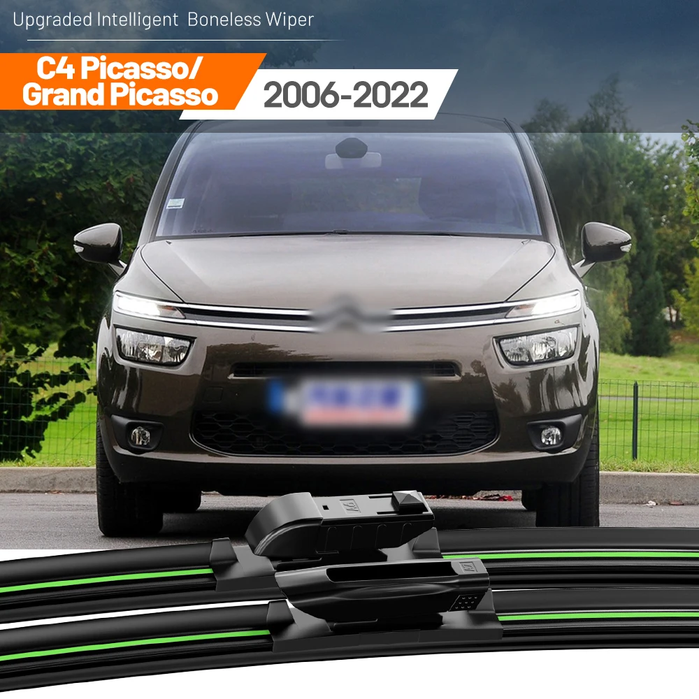 2pcs For Citroen C4 Picasso Grand Picasso 2006-2022 Front Windshield Wiper Blades 2008 2013 2015 Windscreen Window Accessories
2pcs For Citroen C4 Picasso Grand Picasso 2006-2022 Front Windshield Wiper Blades 2008 2013 2015 Windscreen Window Accessories