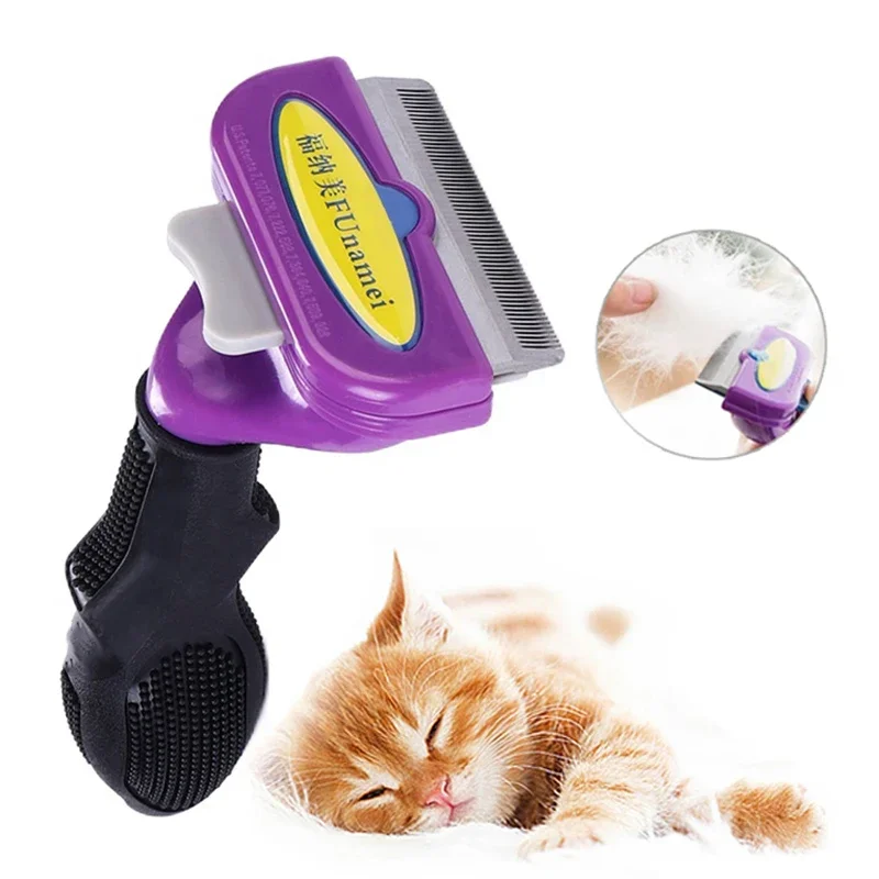 Pet Cat Hair Removal Combs Pet Grooming Brush Dogs Cats Hair Shedding Massage Combs Cat Hair Remover Cleaning Grooming Cat Brush
Pet Cat Hair Removal Combs Pet Grooming Brush Dogs Cats Hair Shedding Massage Combs Cat Hair Remover Cleaning Grooming Cat Brush