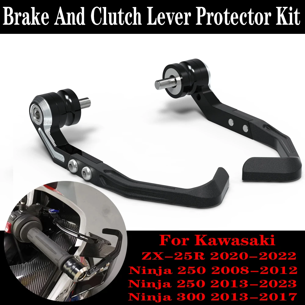 For Kawasaki Ninja250 Ninja300 ZX-25R 2008-2023 Brake and Clutch Lever Protector Kit
For Kawasaki Ninja250 Ninja300 ZX-25R 2008-2023 Brake and Clutch Lever Protector Kit