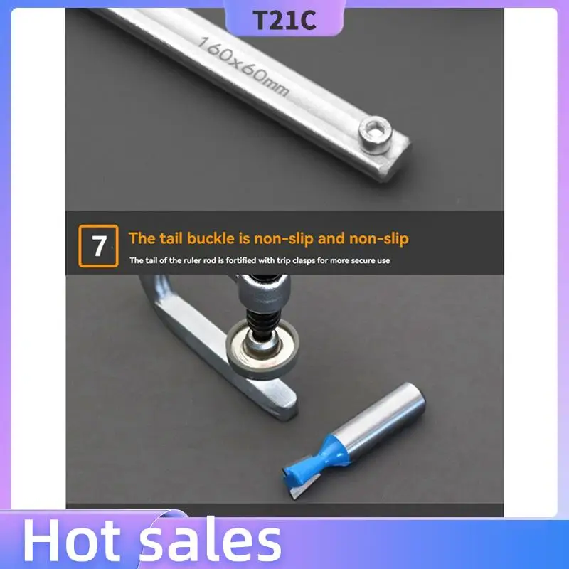 T21C 160X60mm Woodworking Plastic Handle Dovetail Clamp Suitable For Rail Woodworking DIY Desktop Groove Fixing 4Pcs
T21C 160X60mm Woodworking Plastic Handle Dovetail Clamp Suitable For Rail Woodworking DIY Desktop Groove Fixing 4Pcs