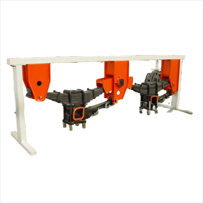 New steel trailer accessories 16T * 3 front independent suspension, suitable for American semi-trailers
New steel trailer accessories 16T * 3 front independent suspension, suitable for American semi-trailers