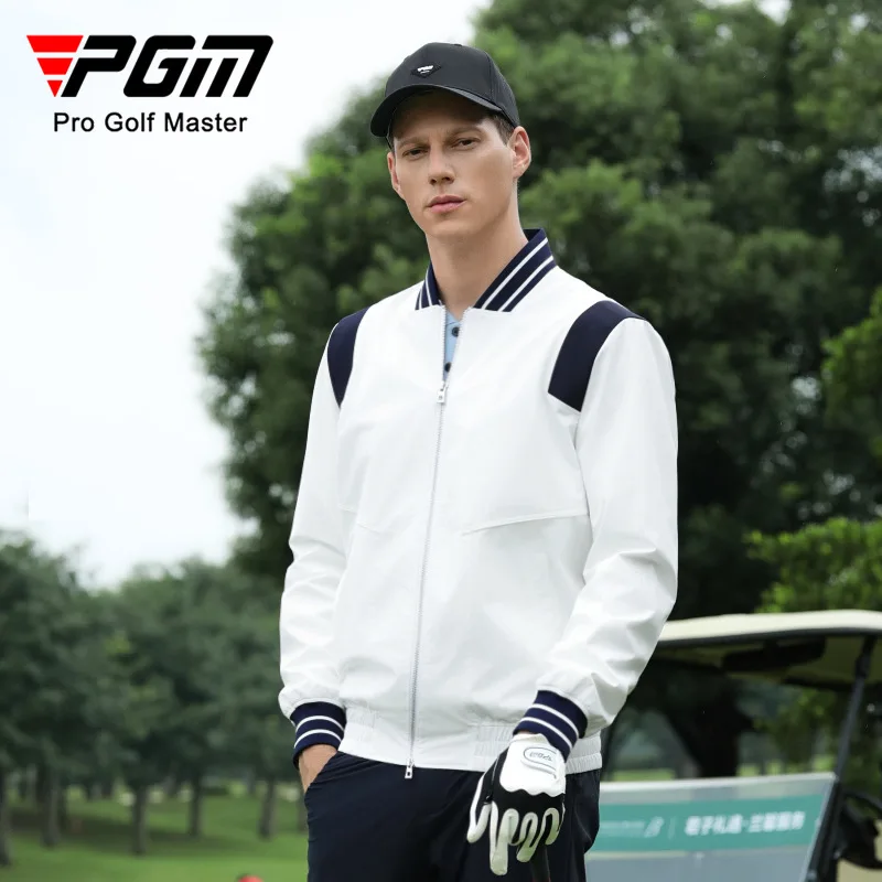 PGM Мужская куртка для гольфа Осень-зима Бейсбольный воротник Непромокаемая спортивная ветровка Топ YF814
PGM Мужская куртка для гольфа Осень-зима Бейсбольный воротник Непромокаемая спортивная ветровка Топ YF814
