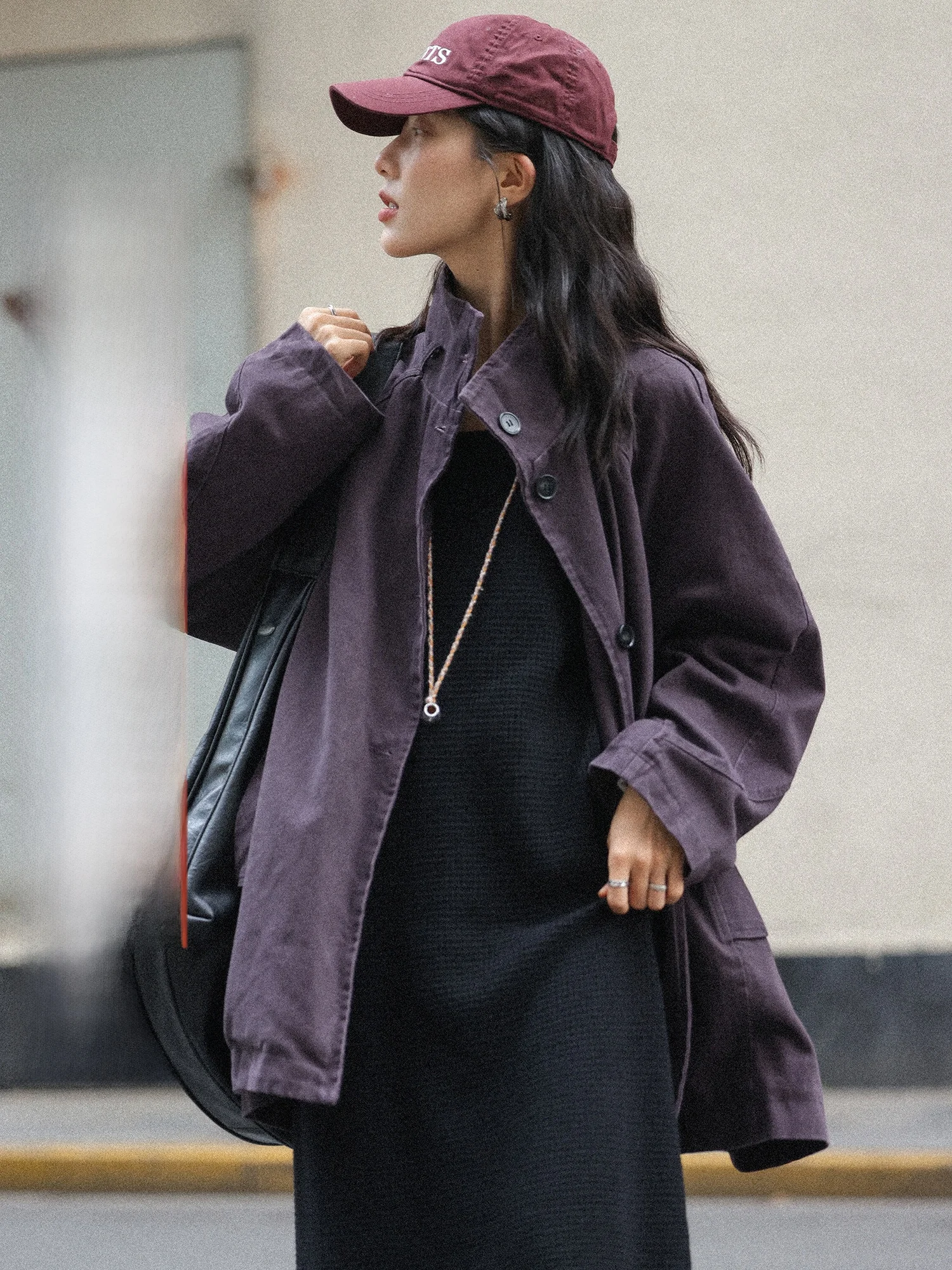 Sli Purple Workwear Jaet Women's Winter 2026 New Retro Hong Kong Sle Beautiful Lazy Sle Top Casual Long Sve Butt...
Sli Purple Workwear Jaet Women's Winter 2026 New Retro Hong Kong Sle Beautiful Lazy Sle Top Casual Long Sve Butt...