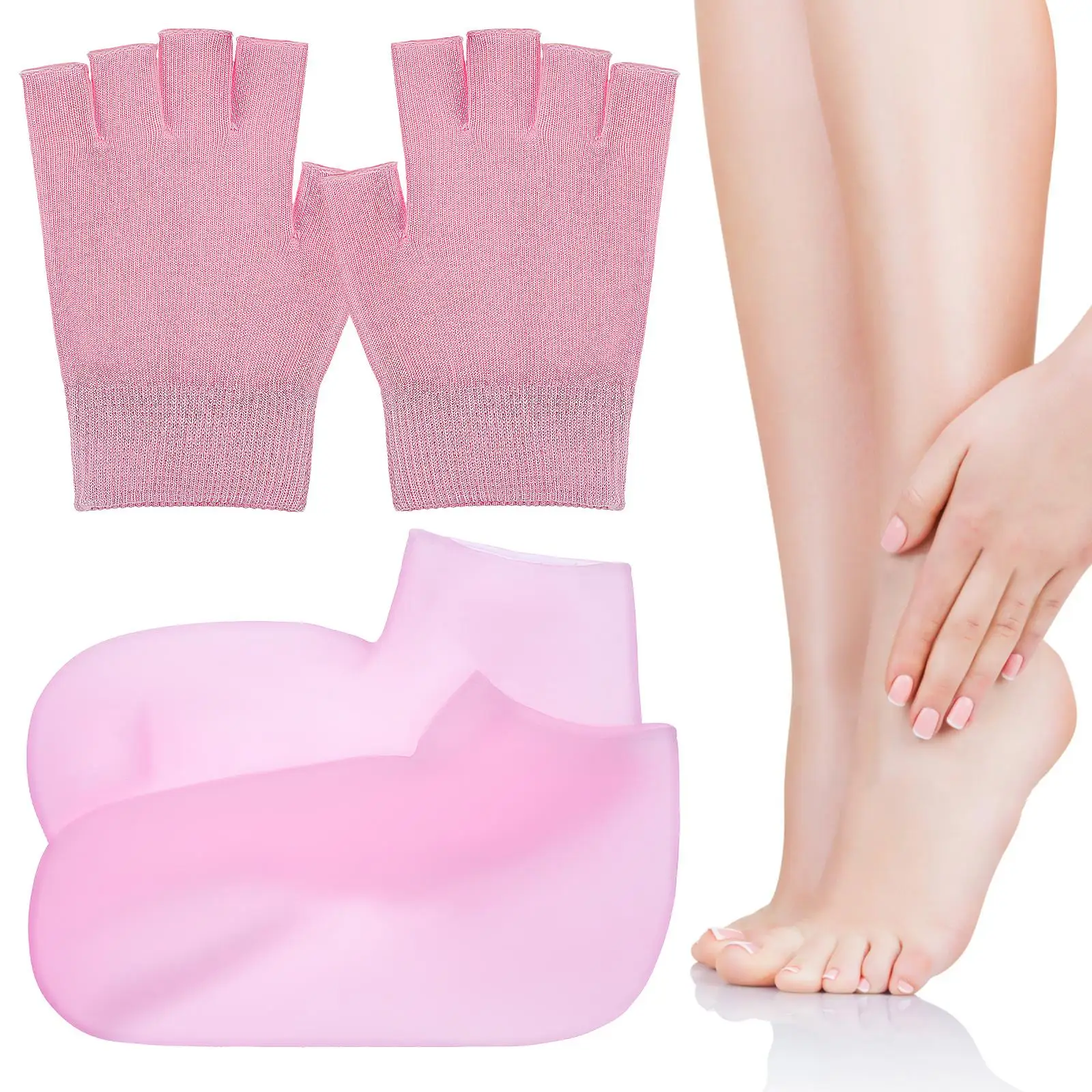Moisturizing Gloves L Gloves For Dry Size Neoprene Fingerless Spa Gel Socks Mitts Hand Repair Dry Hand Care Tools
Moisturizing Gloves L Gloves For Dry Size Neoprene Fingerless Spa Gel Socks Mitts Hand Repair Dry Hand Care Tools