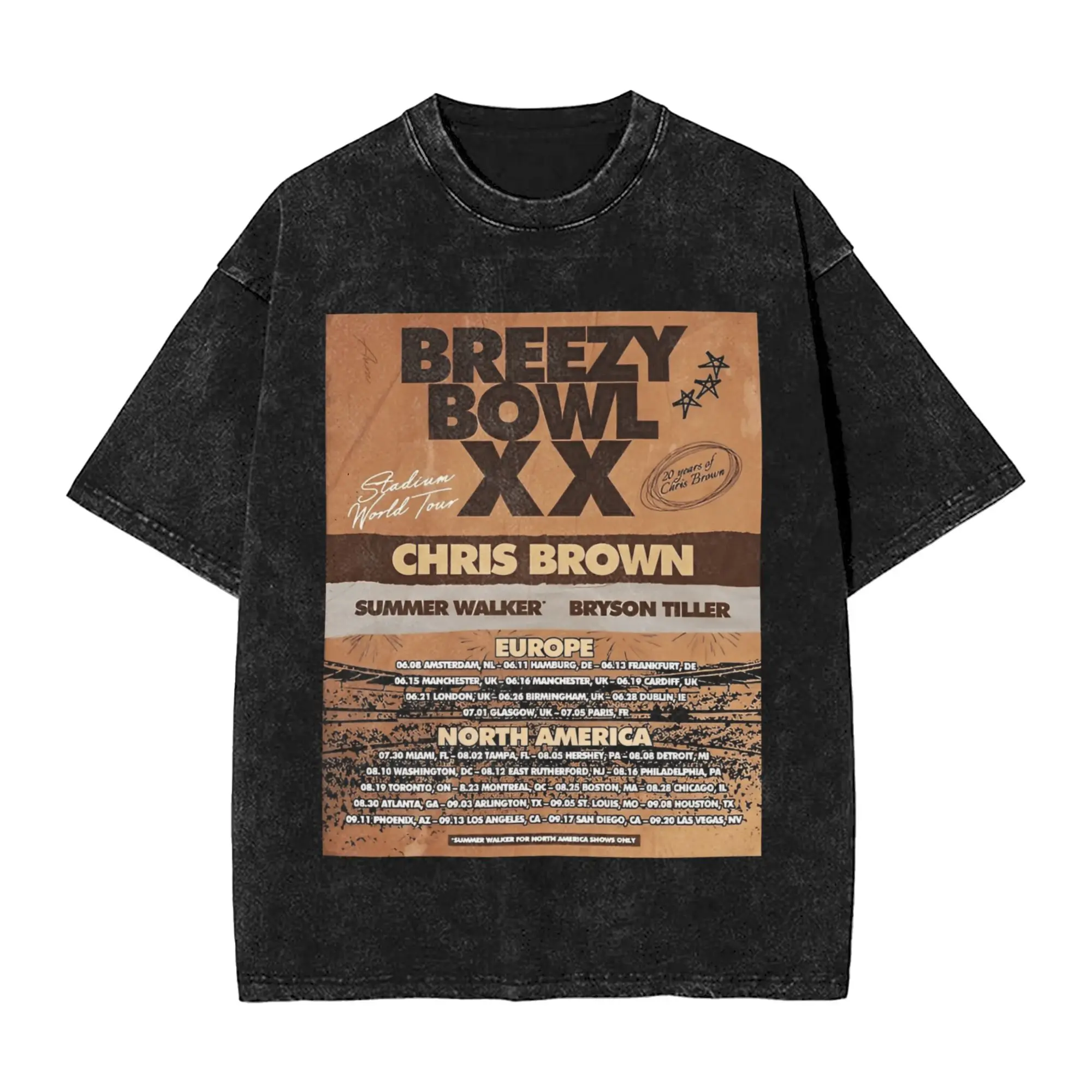 Men's T-Shirt Chris Washed T-Shirts Fashion Breezy Browns Beach Tees Awesome Pattern Cotton Tops Hot Sale
Men's T-Shirt Chris Washed T-Shirts Fashion Breezy Browns Beach Tees Awesome Pattern Cotton Tops Hot Sale