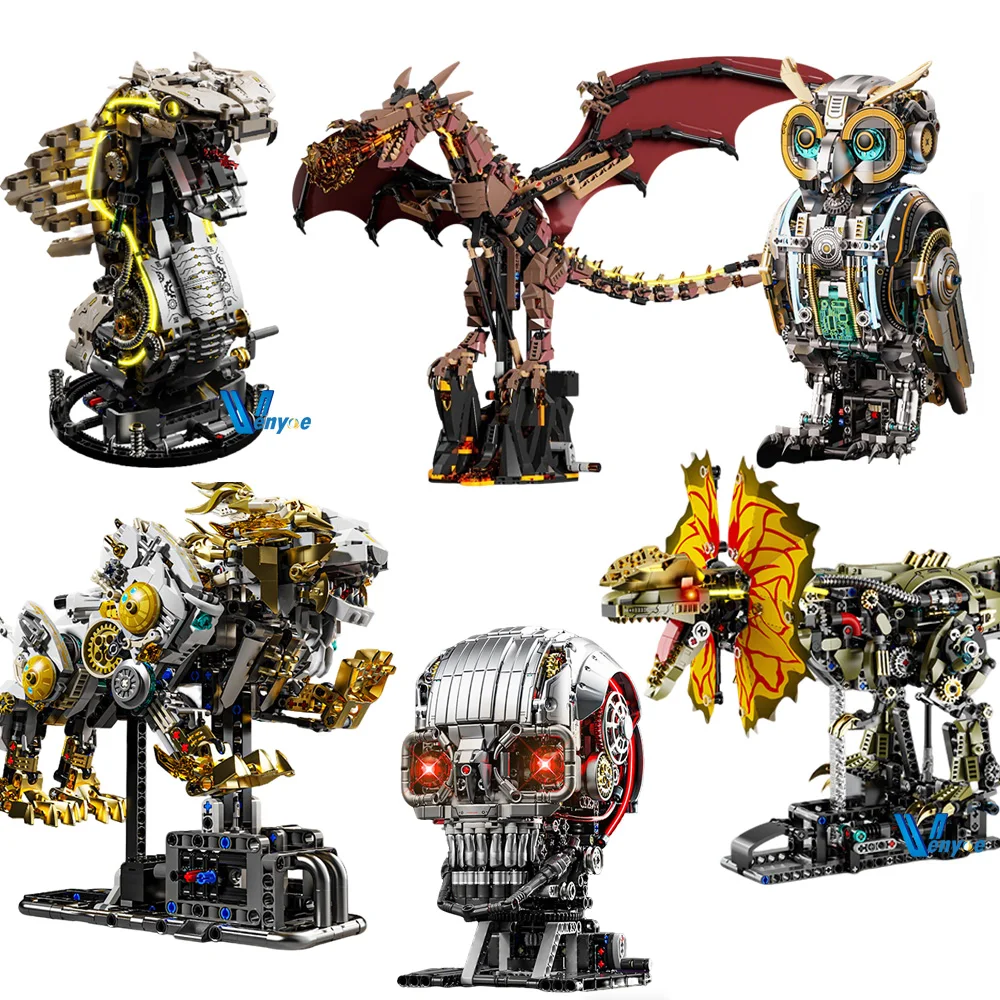 Конструктор MJI Cyborg Animals: Механическая модель скелета дельфина-мозазавра, сборная фигурка из кирпичиков, игрушка для детей, подарок
Конструктор MJI Cyborg Animals: Механическая модель скелета дельфина-мозазавра, сборная фигурка из кирпичиков, игрушка для детей, подарок