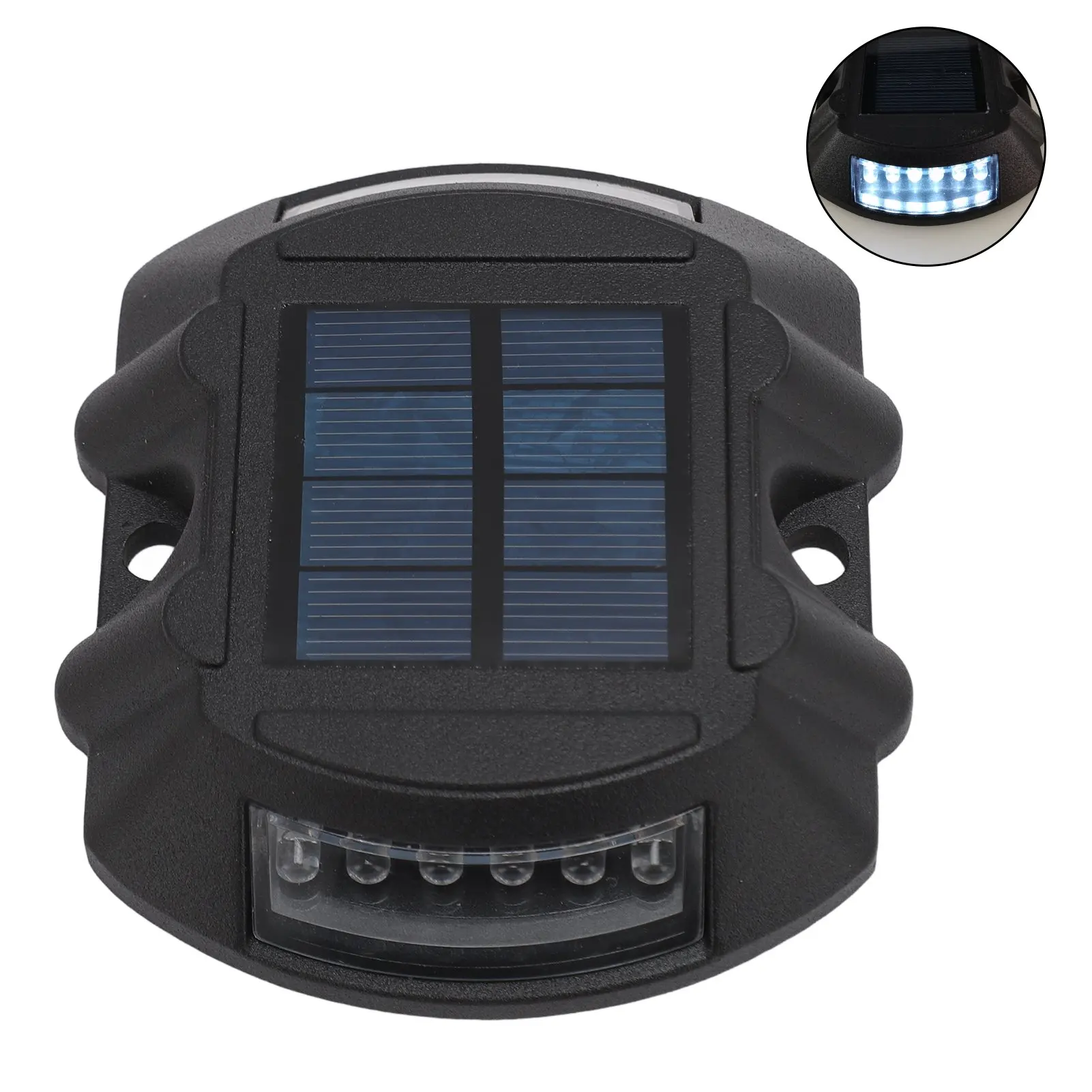 LED Solar Dock Light Ground Waterpoof Solar Powered Smart Sensing Garden Lights for Landscape Driveway 6V 1.8W Black White
LED Solar Dock Light Ground Waterpoof Solar Powered Smart Sensing Garden Lights for Landscape Driveway 6V 1.8W Black White