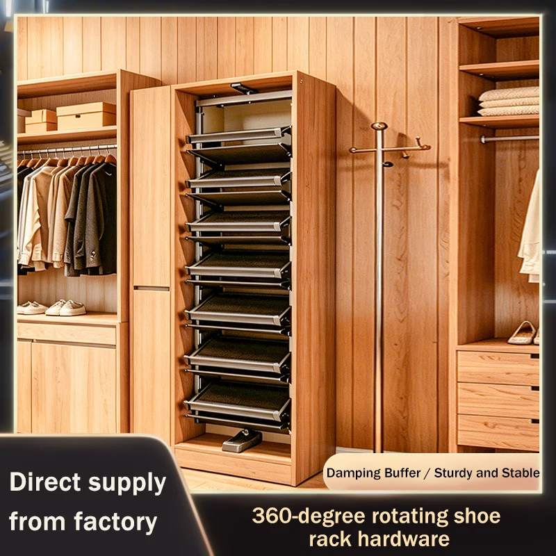Cabinet Rotating Shoe Rack 360 Degree Rotation For Home Closet Sliding Pull-Out Storage Multi-Layer Shoe Cabinet Space Saving
Cabinet Rotating Shoe Rack 360 Degree Rotation For Home Closet Sliding Pull-Out Storage Multi-Layer Shoe Cabinet Space Saving