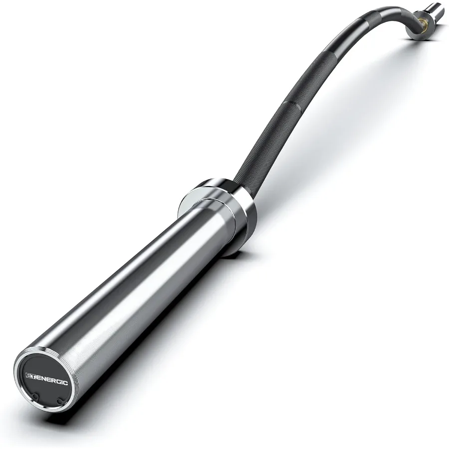 7FT Cambered Barbell Bar Load 1000LBS Capacity Available Men's Barbell with Hard Chrome Sleeves for 2" Plates
7FT Cambered Barbell Bar Load 1000LBS Capacity Available Men's Barbell with Hard Chrome Sleeves for 2" Plates