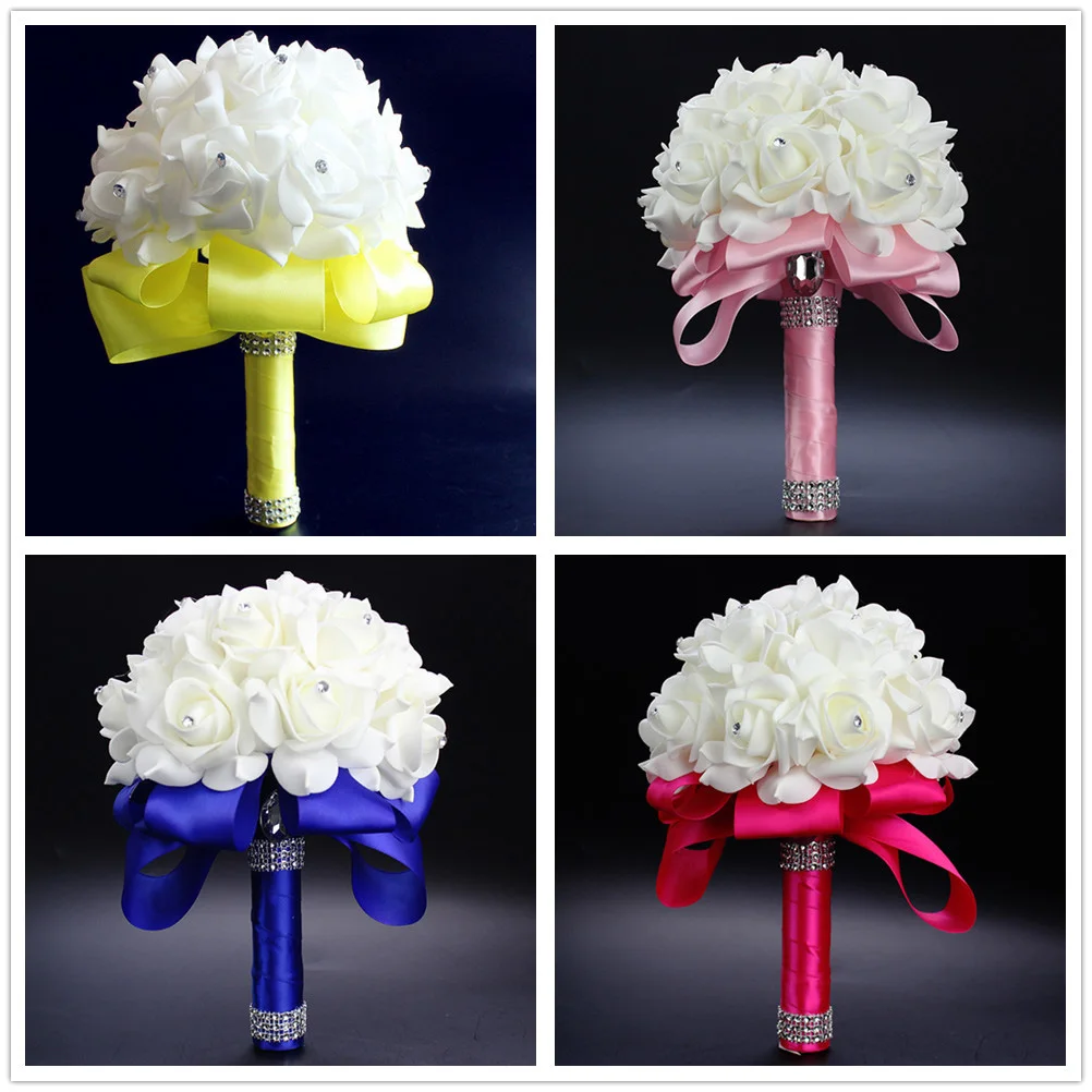 Artificial Wedding Bouquet Lifelike Simulation Flowers Bridal Decor Valentine Gift Fake Plant Home Office Bedroom Balcony
Artificial Wedding Bouquet Lifelike Simulation Flowers Bridal Decor Valentine Gift Fake Plant Home Office Bedroom Balcony