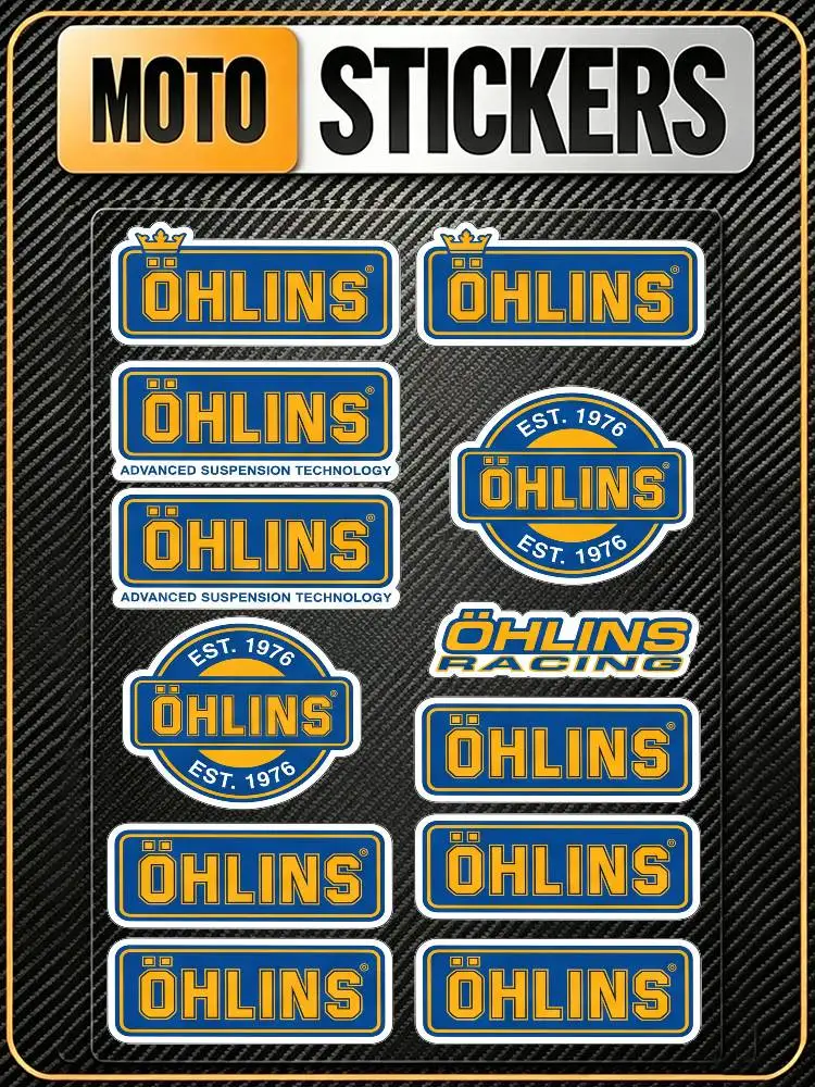 FOR OHLINS Durable Waterproof Reflective Decor Sticker Scratch Cover For Motorcycle Car Helmet Fridge Water Cup Accessories
FOR OHLINS Durable Waterproof Reflective Decor Sticker Scratch Cover For Motorcycle Car Helmet Fridge Water Cup Accessories