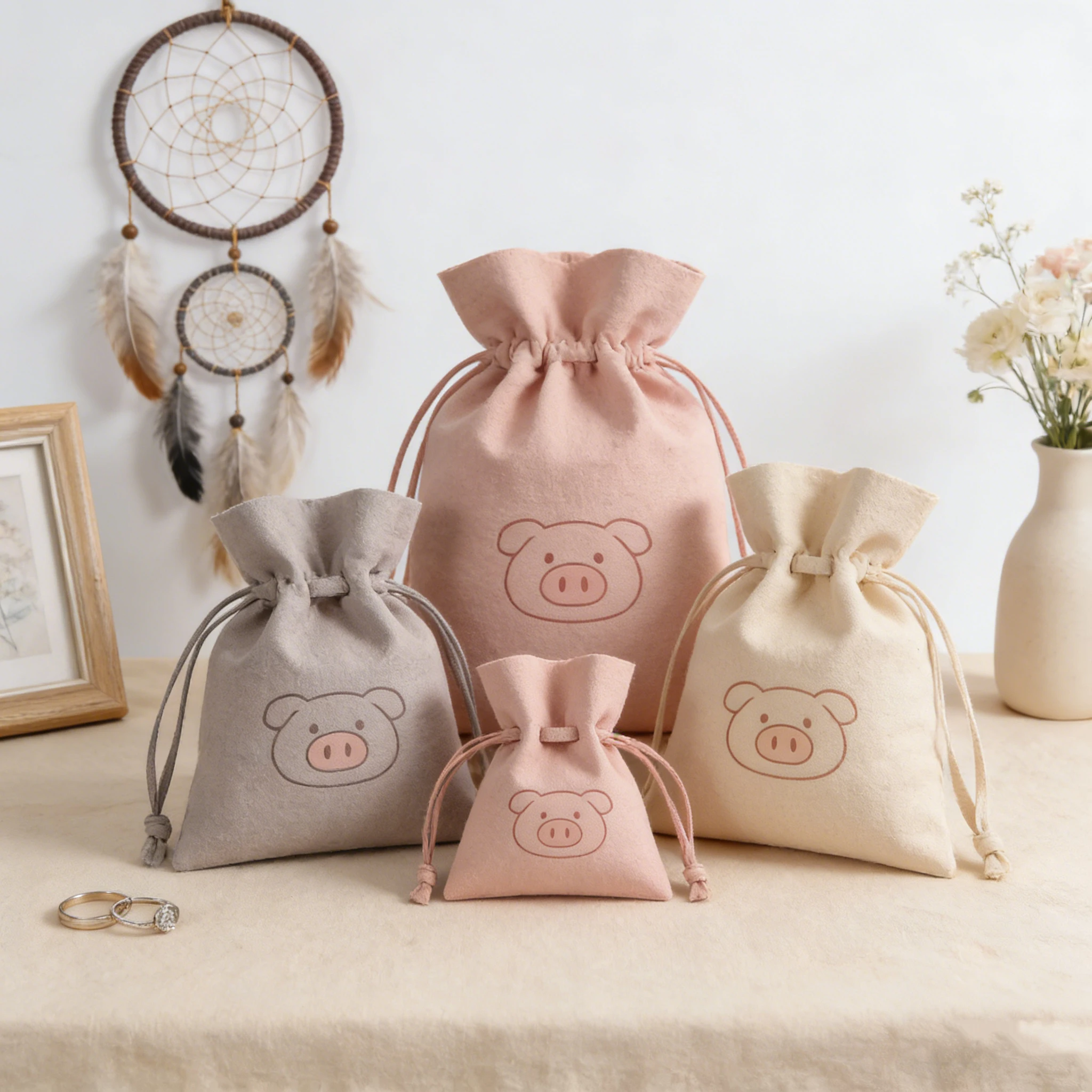 50Pcs Jewelry Packaging Bag Microfiber Customized Logo Gift Perfume Candy Soap Chocolate Rings Earring Headset Organizer Pouches
50Pcs Jewelry Packaging Bag Microfiber Customized Logo Gift Perfume Candy Soap Chocolate Rings Earring Headset Organizer Pouches