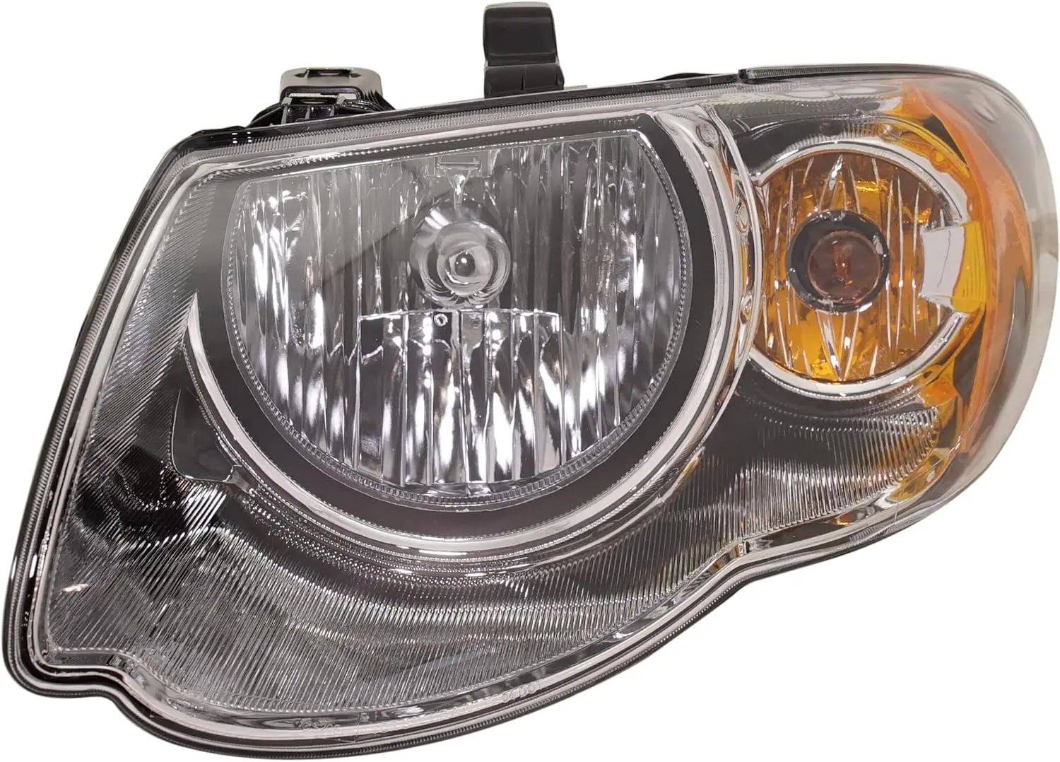 Driver Side Headlight for Chrysler Town & Country 2005-2007 Halogen With bulb(s) For Long Wheelbase (119 inches) Replaces# 48579
Driver Side Headlight for Chrysler Town & Country 2005-2007 Halogen With bulb(s) For Long Wheelbase (119 inches) Replaces# 48579