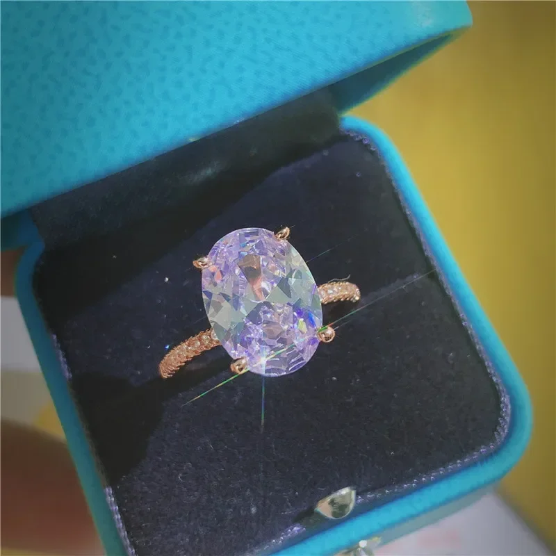 Кольцо на палец Promise, розовое золото, серебро 925 пробы, овальная огранка, 3 карата, AAAAA cz, обручальное кольцо для женщин, свадебные украшения
Кольцо на палец Promise, розовое золото, серебро 925 пробы, овальная огранка, 3 карата, AAAAA cz, обручальное кольцо для женщин, свадебные украшения