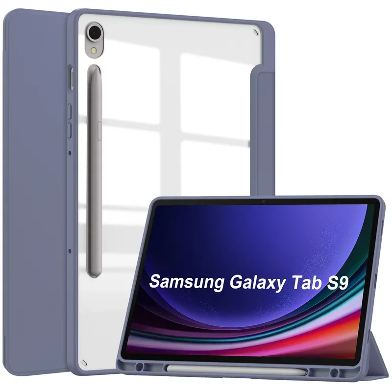 Роскошный прозрачный кожаный чехол для планшета Galaxy Tab S9 FE 10,9 дюймов, прозрачная акриловая задняя силиконовая противоударная защитная крышка
Роскошный прозрачный кожаный чехол для планшета Galaxy Tab S9 FE 10,9 дюймов, прозрачная акриловая задняя силиконовая противоударная защитная крышка