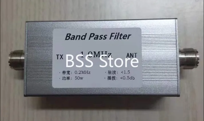 PF-1.0MHz 1.0MHz Band Pass Filter BPF Short Wave Medium Wave AM Anti-jamming 50w M Female module sensor
PF-1.0MHz 1.0MHz Band Pass Filter BPF Short Wave Medium Wave AM Anti-jamming 50w M Female module sensor