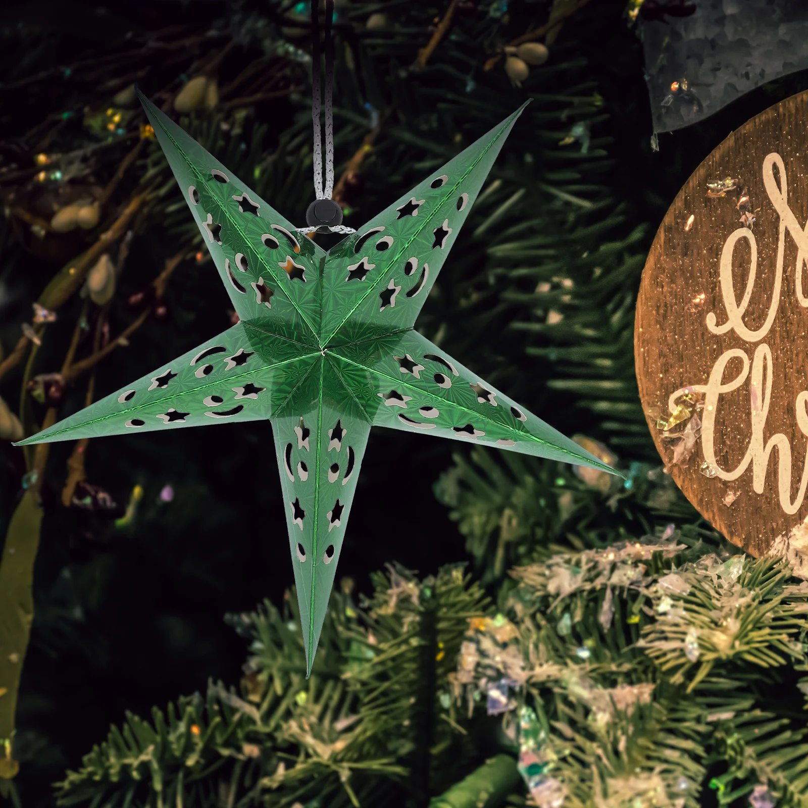 10Pcs Hollow Star Hanging Lantern Easy Assembly No Tools Required Moon Pattern Light Shade for Party Wedding Christmas Lighting
10Pcs Hollow Star Hanging Lantern Easy Assembly No Tools Required Moon Pattern Light Shade for Party Wedding Christmas Lighting