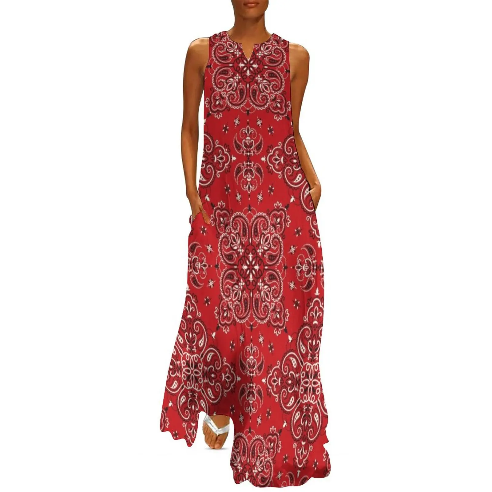 Bandana style print Long Dress Women's summer suit Long dress woman women's summer dresses 2025 women formal occasion dresses
Bandana style print Long Dress Women's summer suit Long dress woman women's summer dresses 2025 women formal occasion dresses