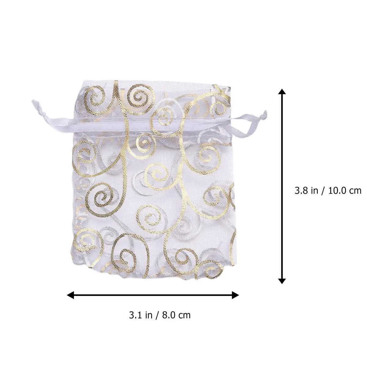 100pcs Jewelry White Organza Gift Bags for Presents Birthday Party Favor Pouches Drawstring Bags Storage Beads
100pcs Jewelry White Organza Gift Bags for Presents Birthday Party Favor Pouches Drawstring Bags Storage Beads