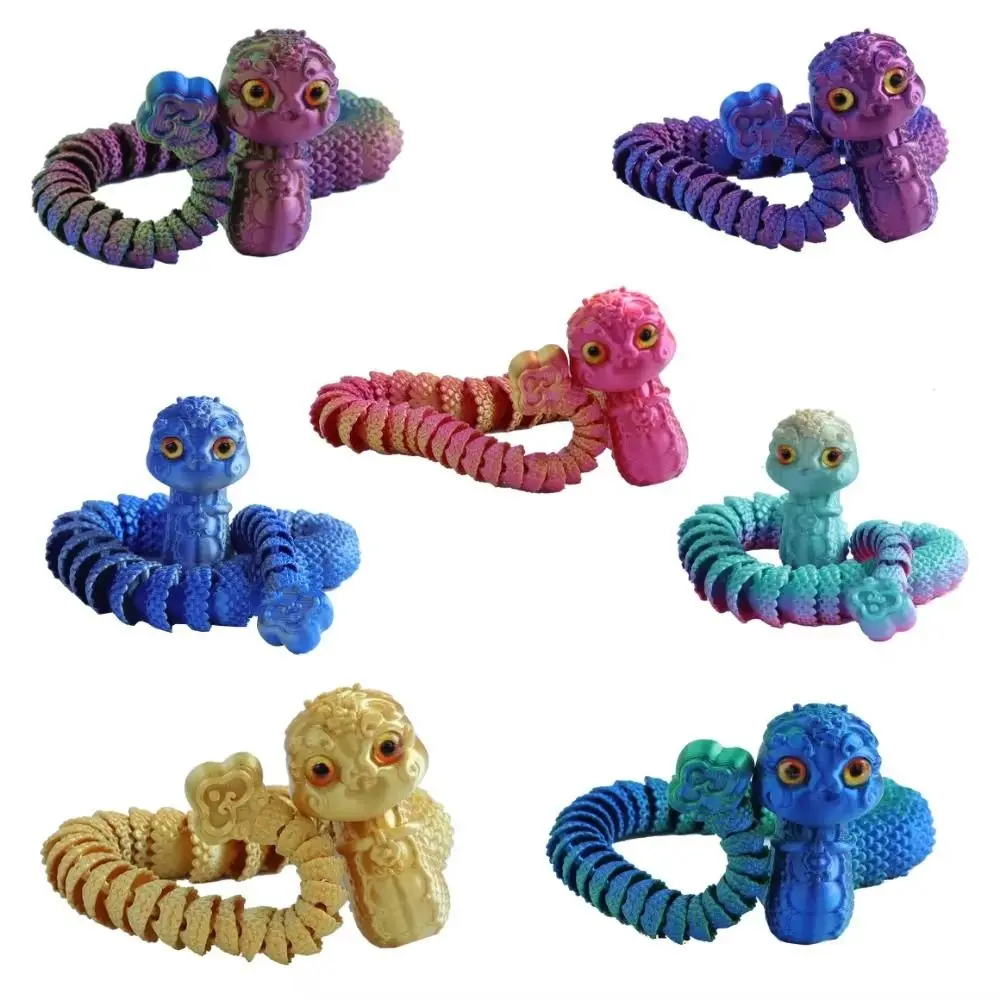 Simulated Eye 3D Printed Snake Snake Baby Laser 3D Printed Diceratops Snake Flexible Rotatable 3D Articulated Snake Toys
Simulated Eye 3D Printed Snake Snake Baby Laser 3D Printed Diceratops Snake Flexible Rotatable 3D Articulated Snake Toys
