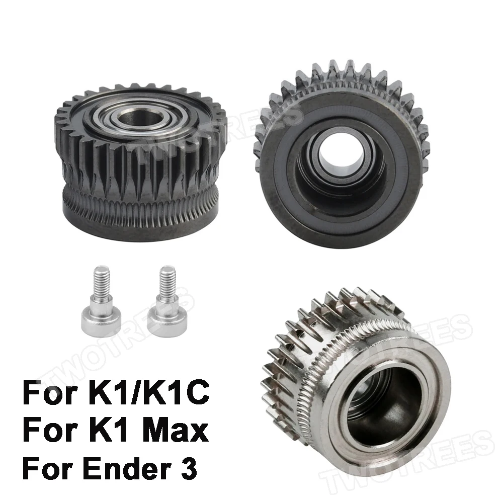 Цельнометаллическая Шестерня экструдера с двойным приводом для K1 Max/K1C/Ender 3 V3 Plus, детали для 3D-принтера с никелированным покрытием и нанопокрытием
Цельнометаллическая Шестерня экструдера с двойным приводом для K1 Max/K1C/Ender 3 V3 Plus, детали для 3D-принтера с никелированным покрытием и нанопокрытием