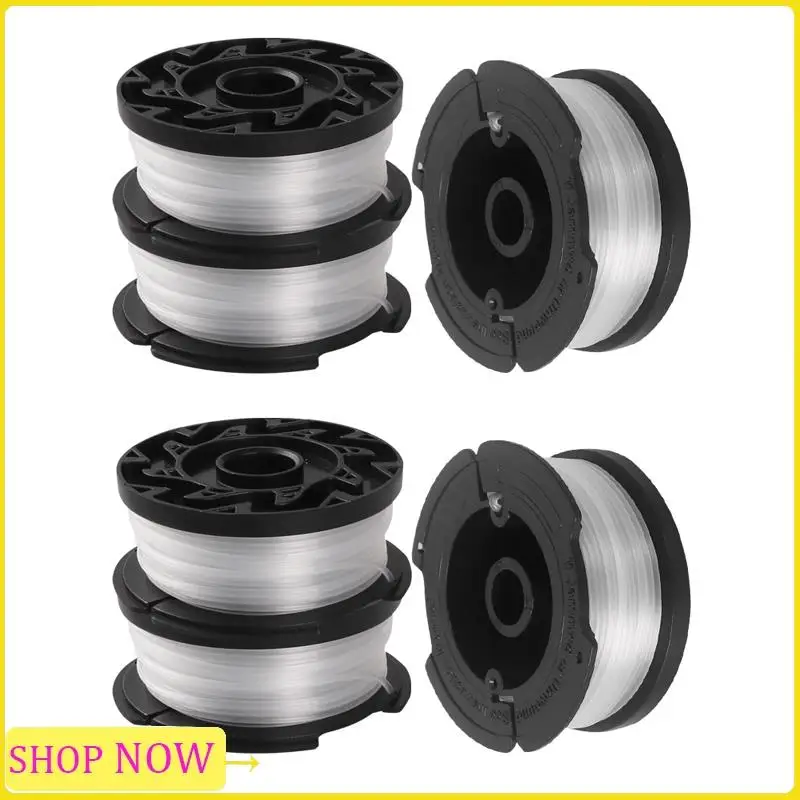 Especial 6 Pack Trimmer Replacement Spool For BLACK+DECKER AF-100-3ZP 30Ft 0.065 Inch Trimmer Line
Especial 6 Pack Trimmer Replacement Spool For BLACK+DECKER AF-100-3ZP 30Ft 0.065 Inch Trimmer Line