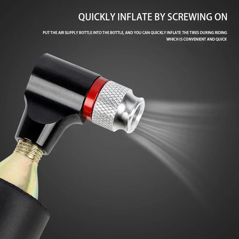 Bicycle Carbon Dioxide CO2 Mini Pump French And American Mouth Inflatable Portable MTB Riding Equipment Bicycle Pump
Bicycle Carbon Dioxide CO2 Mini Pump French And American Mouth Inflatable Portable MTB Riding Equipment Bicycle Pump