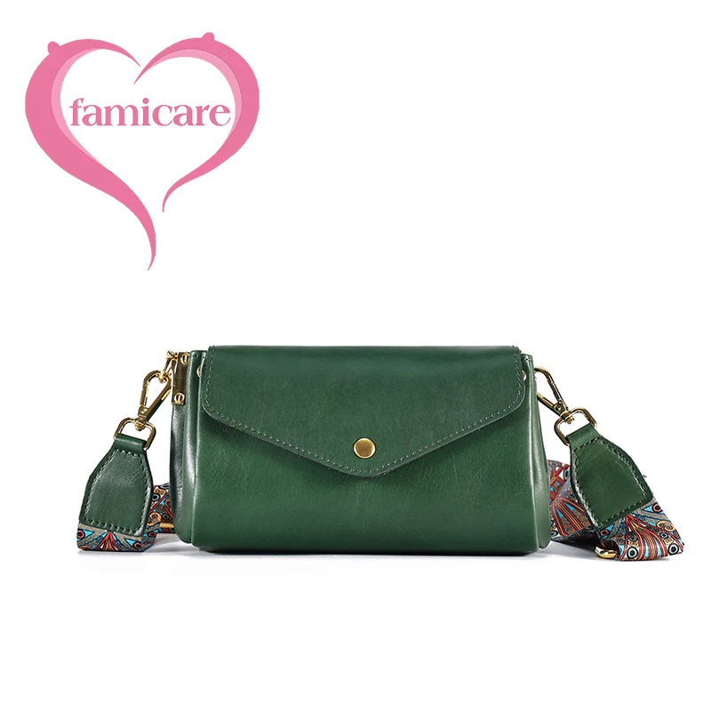 Genuine Leather Ladies Messenger Bag 2023 New Women's Large Capacity Retro Vegetable Tanned Leather One-Shoulder Crossbody Bags
Genuine Leather Ladies Messenger Bag 2023 New Women's Large Capacity Retro Vegetable Tanned Leather One-Shoulder Crossbody Bags