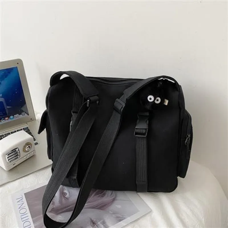 Vintage Canvas Crossbody Bag Large Capacity Unisex Tote with Multiple Pockets crossbody bags for women
Vintage Canvas Crossbody Bag Large Capacity Unisex Tote with Multiple Pockets crossbody bags for women