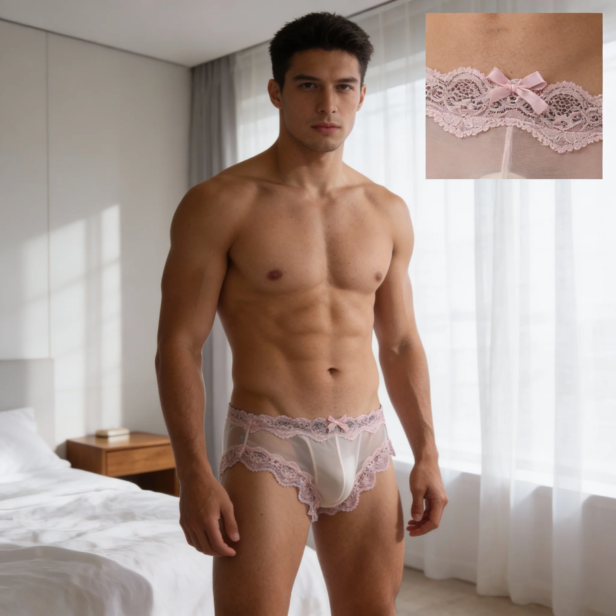 Мужские сексуальные ультратонкие кружевные трусы из бесшовного ледяного шелка, сексуальное нижнее белье для взрослых, трусы-слипы с эффектом пуш-ап, мужские трусы
Мужские сексуальные ультратонкие кружевные трусы из бесшовного ледяного шелка, сексуальное нижнее белье для взрослых, трусы-слипы с эффектом пуш-ап, мужские трусы
