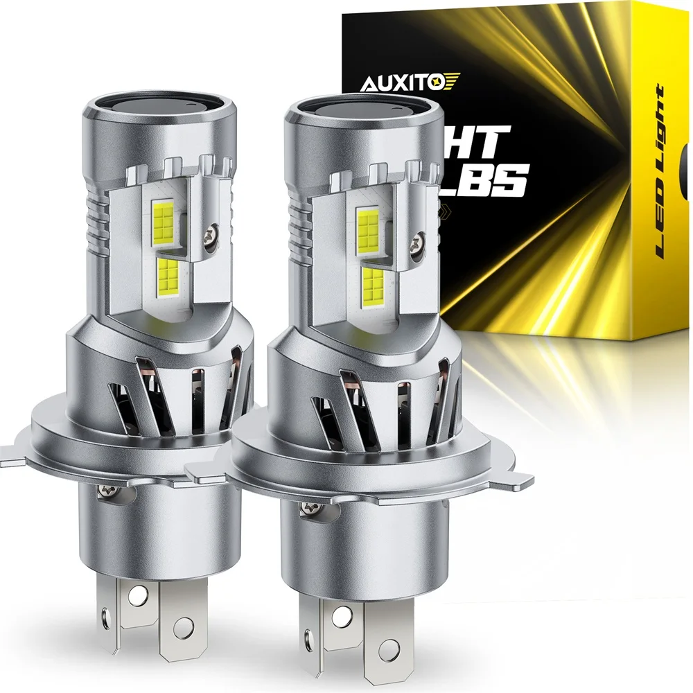AUXITO 2 шт. Turbo H4 9003 HB2 Автомобильные светодиодные лампы для фар CANBUS 6500K Белый 80 Вт H4 Светодиодные лампы дальнего и ближнего света 25000LM 12V
AUXITO 2 шт. Turbo H4 9003 HB2 Автомобильные светодиодные лампы для фар CANBUS 6500K Белый 80 Вт H4 Светодиодные лампы дальнего и ближнего света 25000LM 12V