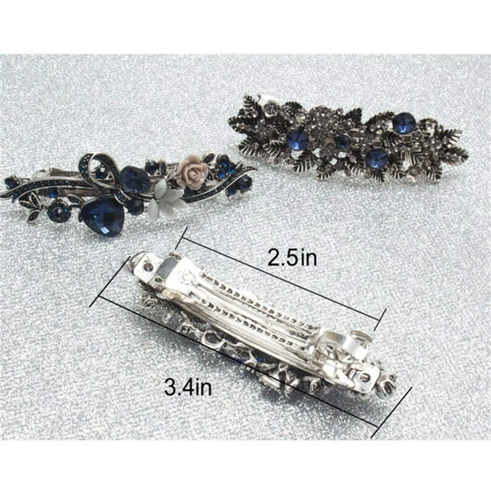 Barrettes For Women Hair Barrettes For Women 3 Pack Vintage Shining Rhinestone Hair Barrettes Metal Flower Butterfly French Clip
Barrettes For Women Hair Barrettes For Women 3 Pack Vintage Shining Rhinestone Hair Barrettes Metal Flower Butterfly French Clip