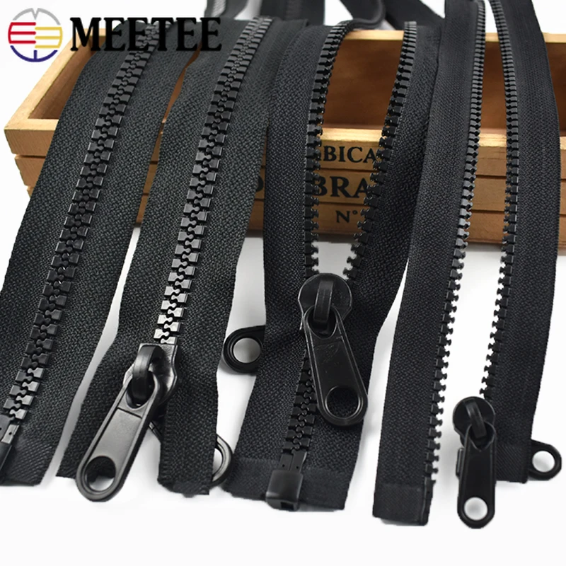 1Pcs 5#8#10# 60-300cm Black Resin Zipper Double Sided Zip Slider for Tent Bag Closures Easy Repair Zippers DIY Sewing Accessory
1Pcs 5#8#10# 60-300cm Black Resin Zipper Double Sided Zip Slider for Tent Bag Closures Easy Repair Zippers DIY Sewing Accessory