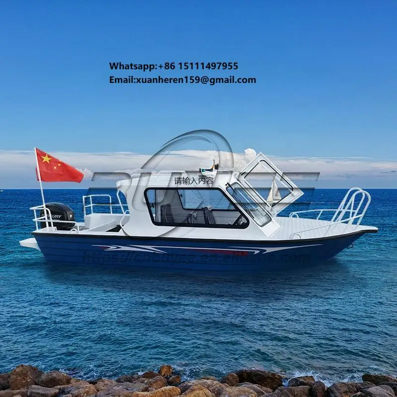 Made in China High Quality Leisure Luxury Speed Yacht 17 Ft/5.3 m Sport Fishing Half Closed Cabin Boat for Export
Made in China High Quality Leisure Luxury Speed Yacht 17 Ft/5.3 m Sport Fishing Half Closed Cabin Boat for Export