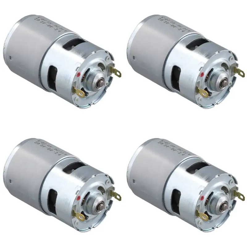 A98E-4X 775 DC 21V Small Brush Motor High-Speed Silent Motor High-Power Dual Bearing Motor
A98E-4X 775 DC 21V Small Brush Motor High-Speed Silent Motor High-Power Dual Bearing Motor