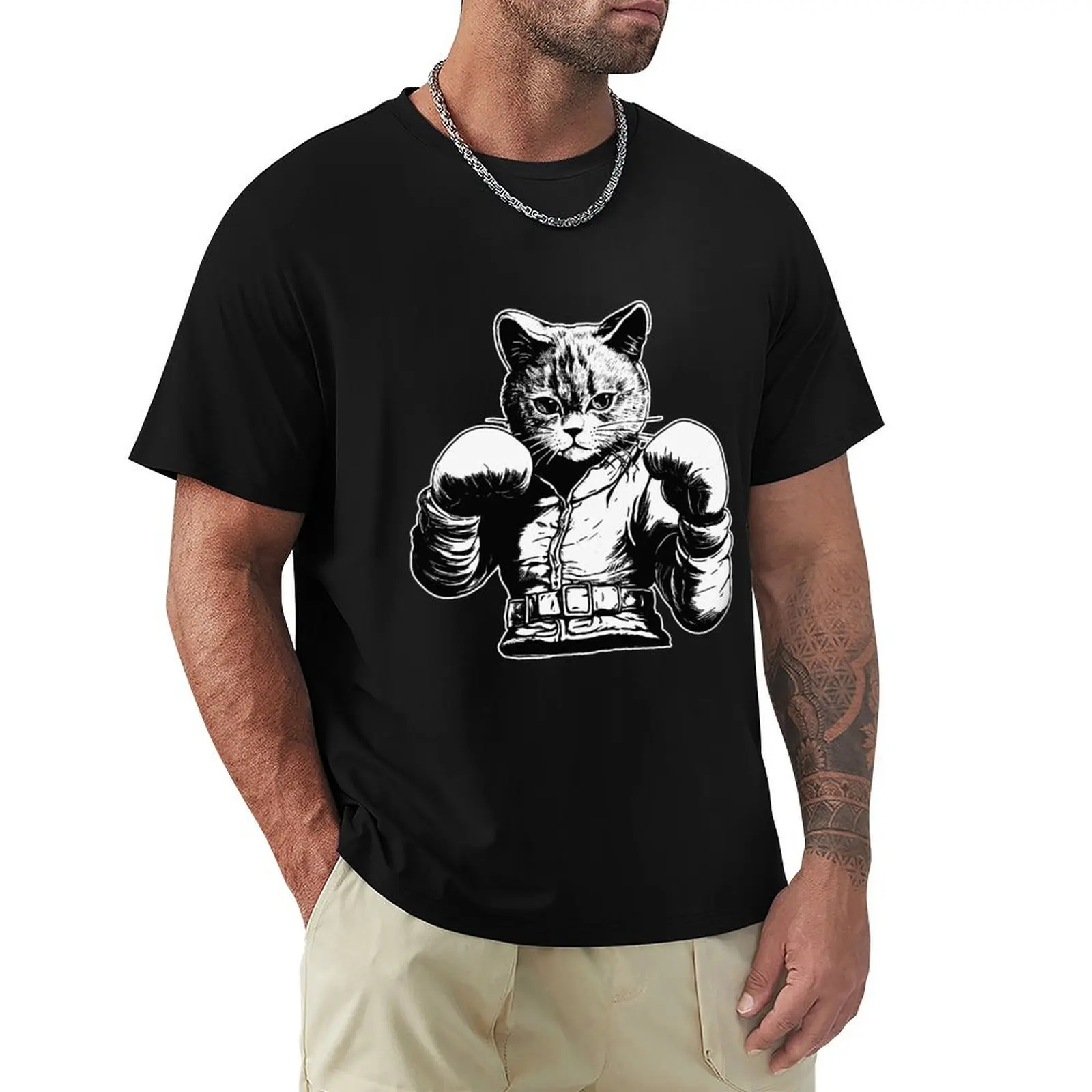 Boxing Cat T-Shirt plus sizes T-shirts oversize cotton man t-shirts valentines boutique clothes men t shirts high quality
Boxing Cat T-Shirt plus sizes T-shirts oversize cotton man t-shirts valentines boutique clothes men t shirts high quality